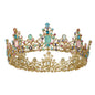 SWEETV Queen Crown for Women - Baroque Wedding Tiaras and Crowns,Jeweled Tiara Crown,Prom Birthday Halloween Hair Accessories