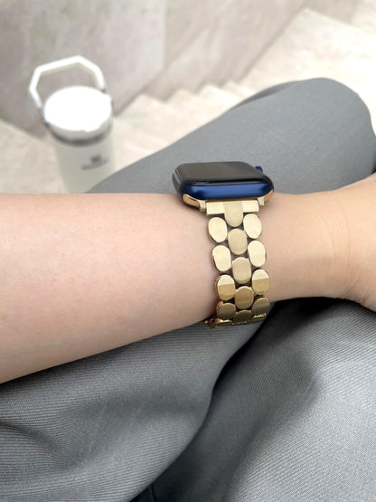 Designer Band for Apple Watch 40mm 41mm 42mm 38mm 44mm 45mm 46mm 49mm for Women, Stainless Steel Dressy Bands Compatible with Apple Watch Series 11,10,Se,9,8,7,6,5,4,3,2,1 for iWatch