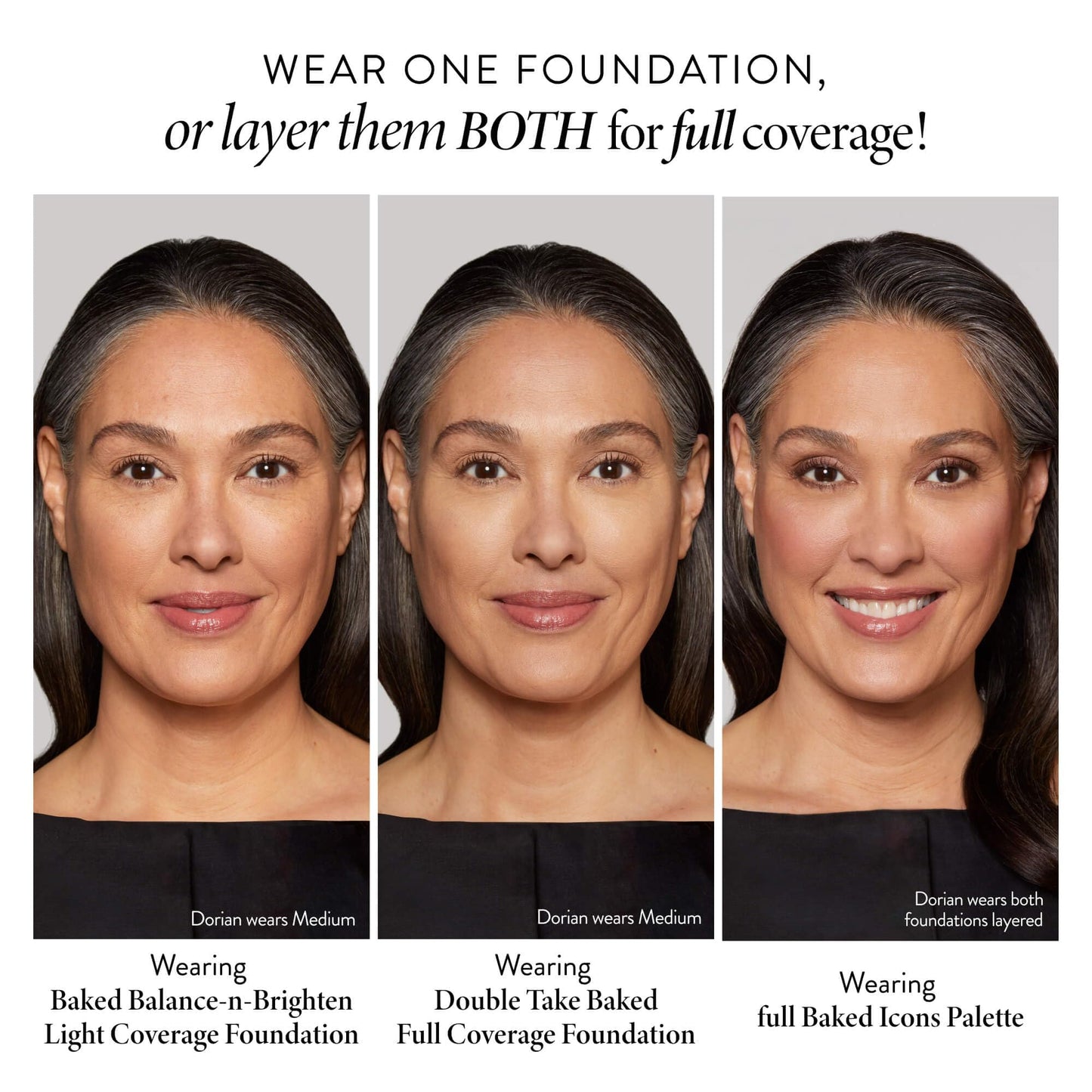 LAURA GELLER Baked Icons Complete Full Face Palette, Light | All-in-One Makeup Palette with Baked Foundations, Blush, Bronzer, Highlighter, Eyeshadows | Coverage for Mature Skin | Travel-Friendly