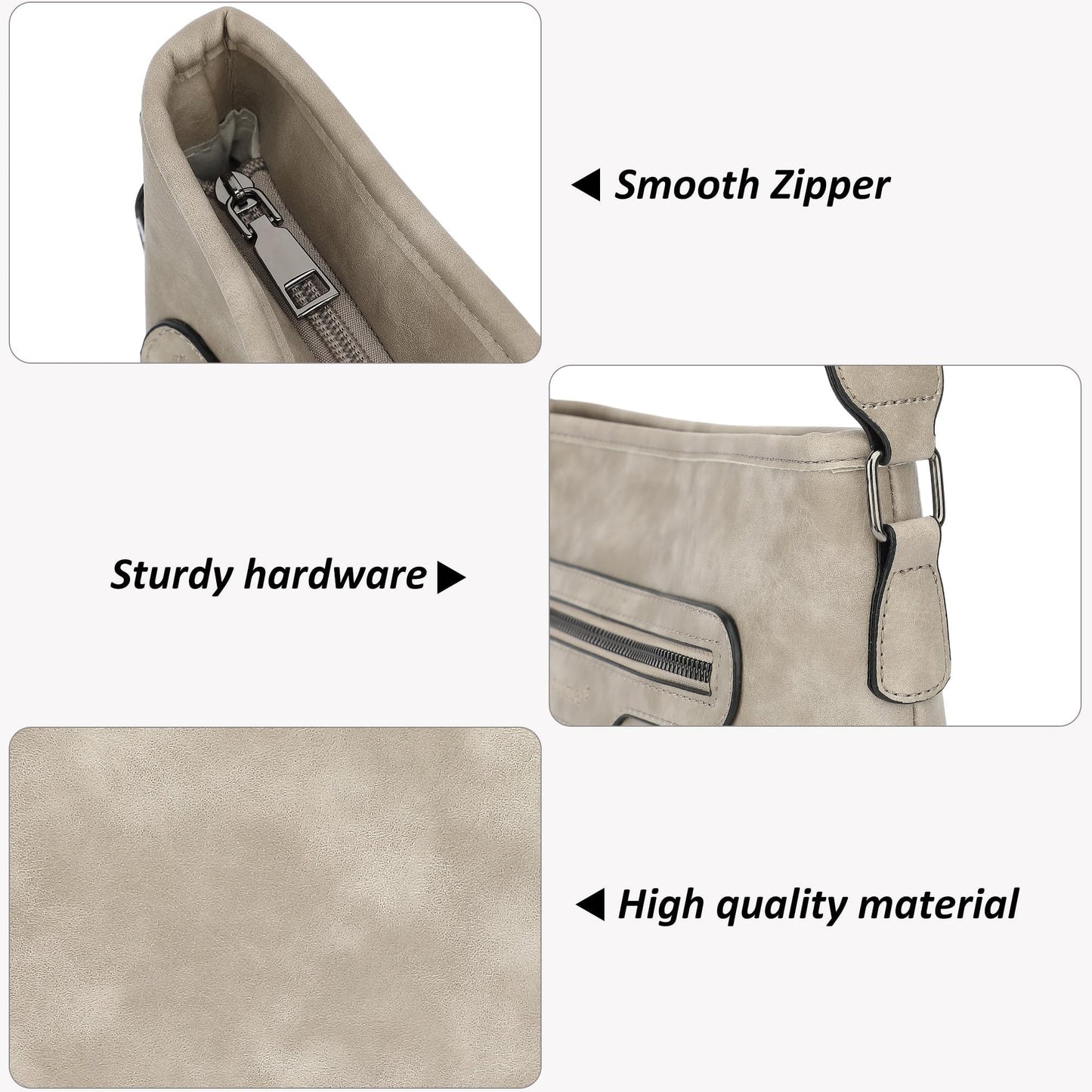 TANTOMI Crossbody Bags for Women Casual Crossbody Purses for Women Travel Shoulder Bag Handbags with Adjustable Strap