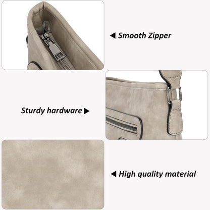 TANTOMI Crossbody Bags for Women Casual Crossbody Purses for Women Travel Shoulder Bag Handbags with Adjustable Strap