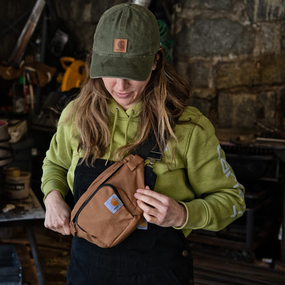 Carhartt Classic Adjustable Sling Bag, Durable, 600-Denier Water Resistant Hip Pack