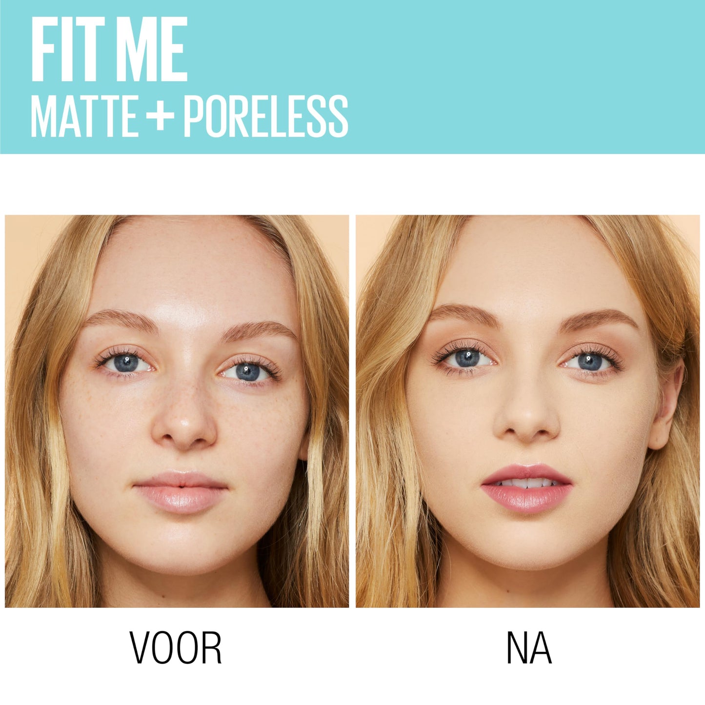 Maybelline Fit Me Matte + Poreless Liquid Oil-Free Foundation Makeup, Mocha, 1 Count (Packaging May Vary)