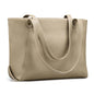 befen Genuine Leather Tote Bag for Women Work, Women's Leather Shoulder Bags Purses Satchel Handbags with Laptop Compartment