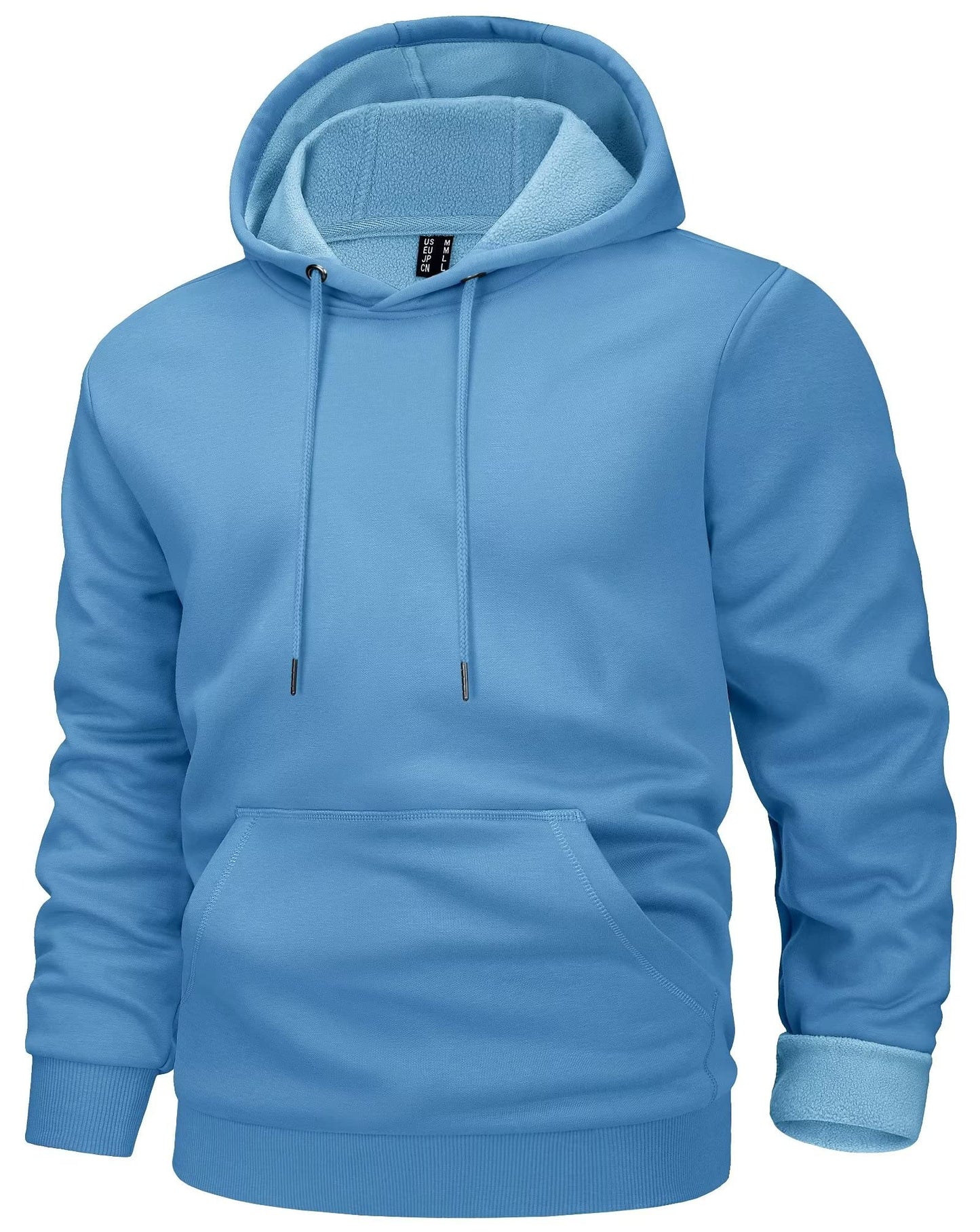 MAGCOMSEN Men's Active Hoodies Fleece Lined Sweatshirts Casual Athletic Workout Pullover With Kangaroo Pocket
