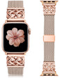 TOYOUTHS Braided Magnetic Band Compatible with Apple Watch Bands 38/40/41/42/44/45/46/49mm Women Men, Dressy Celtic Metal Stretchy Elastic Strap for iWatch Series 11 10 9 8 7 6 5 4 SE/Ultra 3 2 1