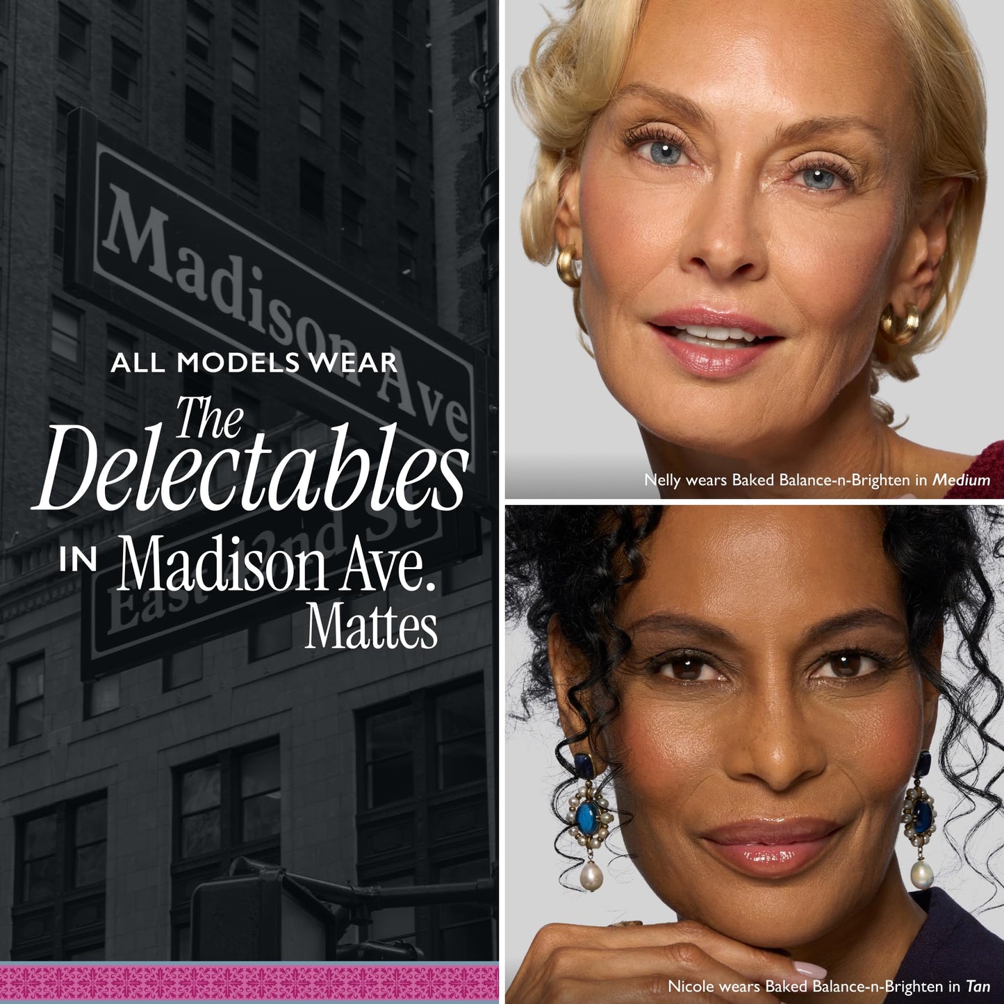 LAURA GELLER NEW YORK The Delectables Timeless Tones Baked Eyeshadow Palette | 14 Pigmented Eyeshadows Blendable Everyday Look