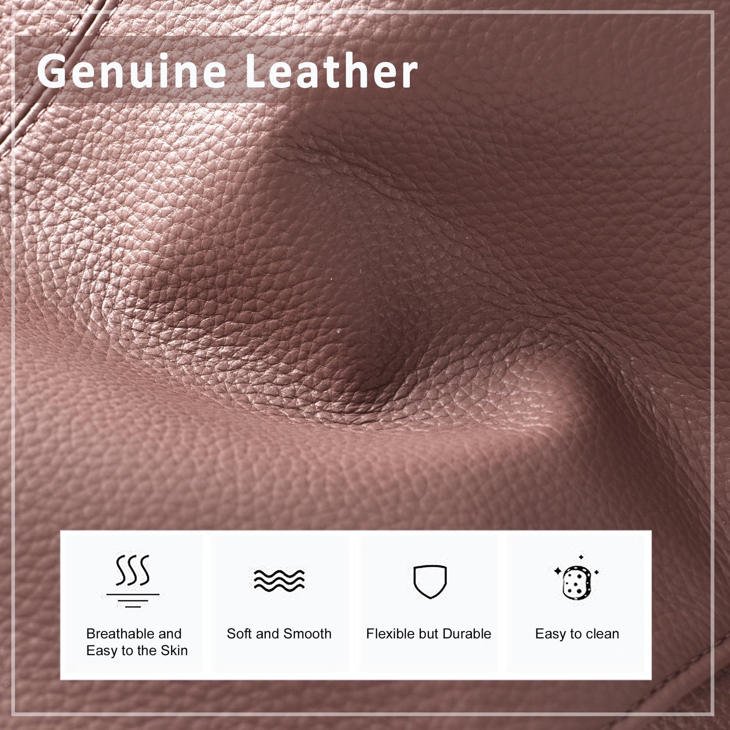befen Genuine Leather Tote Bag for Women Work, Women's Leather Shoulder Bags Purses Satchel Handbags with Laptop Compartment