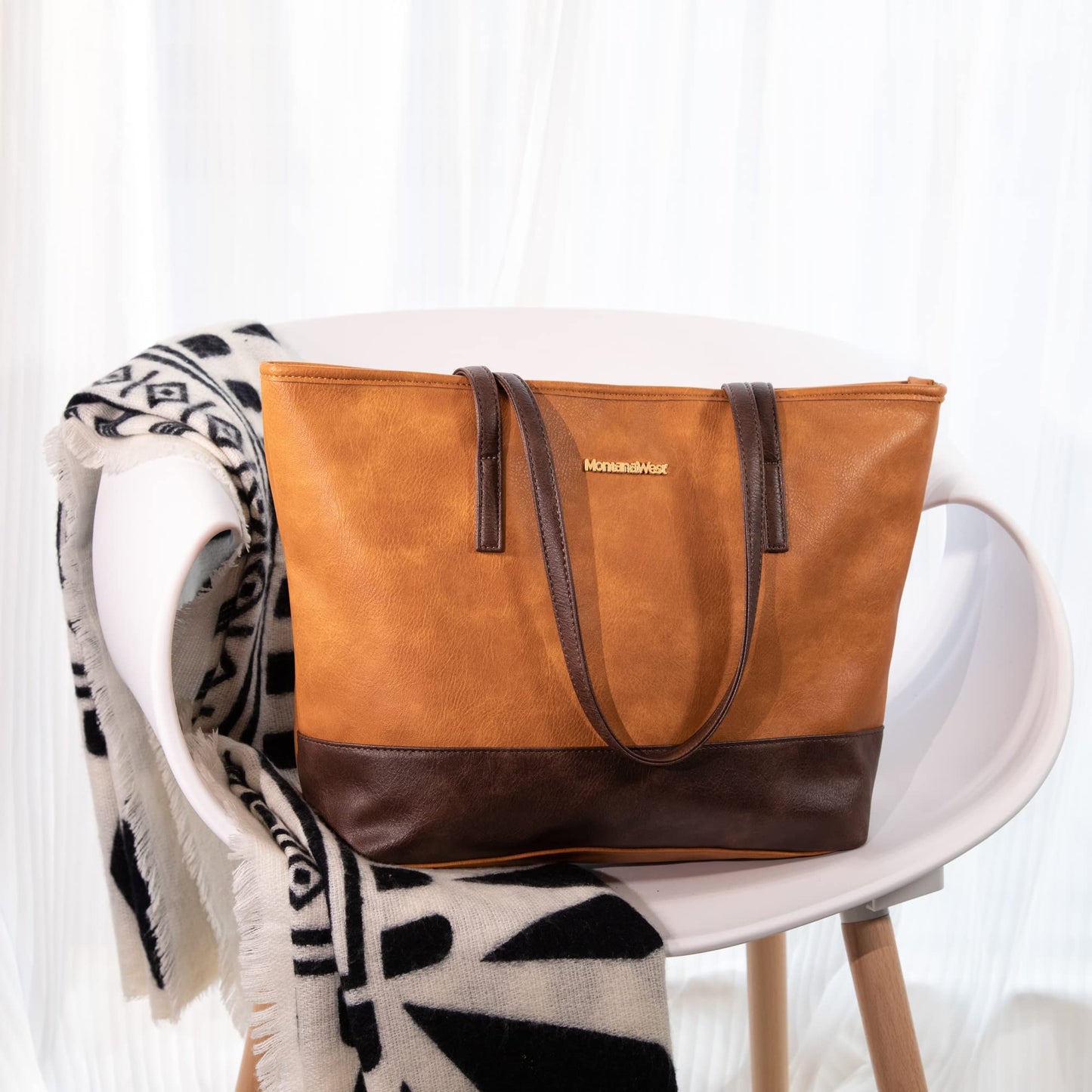 Montana West City Tote Bags Purses and Handbags for Women Causal Bag