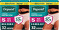 Depend Fresh Protection Adult Diapers, Incontinence Underwear for Women, Disposable, Maximum, XXL, Blush, 44 Count (2 Packs of 22), Packaging May Vary