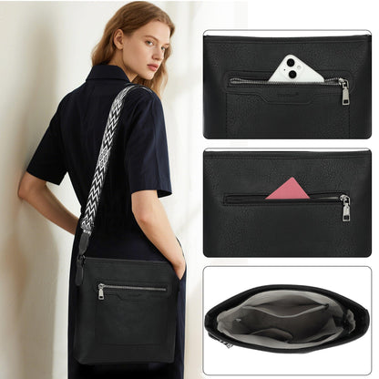 TANTOMI Crossbody Bags for Women Casual Crossbody Purses for Women Travel Shoulder Bag Handbags with Adjustable Strap