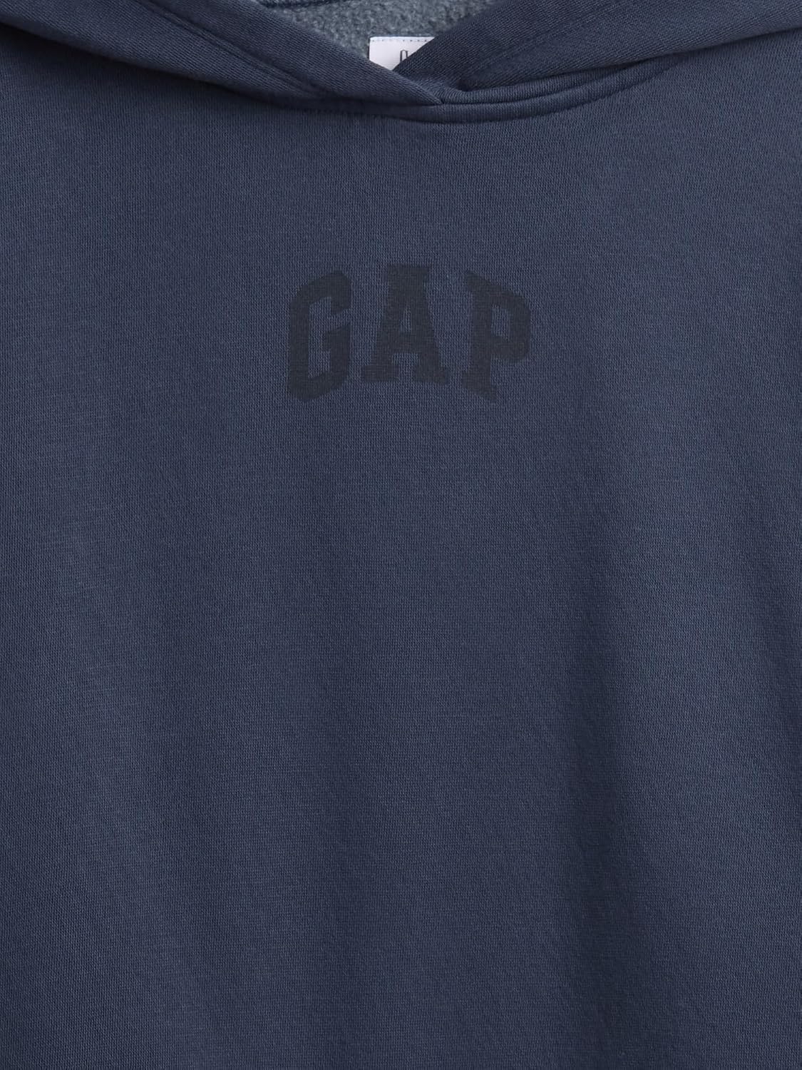 GAP Girls' Hi-lo Logo Pullover Hoodie