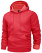 MAGCOMSEN Men's Active Hoodies Fleece Lined Sweatshirts Casual Athletic Workout Pullover With Kangaroo Pocket