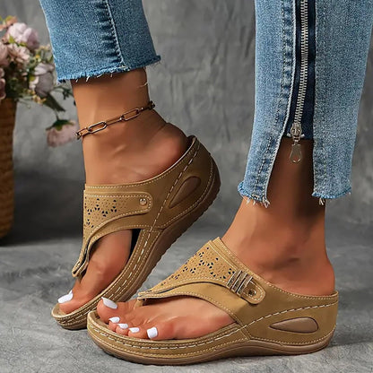 Orthopedic Sandals for Women 2026 Arch Support Flip Flops Dressy Casual Summer Beach Vacation Sandals