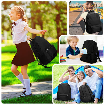 Amylove 12 Pack Backpack in Bulk 17 inch Lightweight Outdoor Travel Bag Classic Bookbags Bulk for Travel Middle High (Colorful,Lovely)