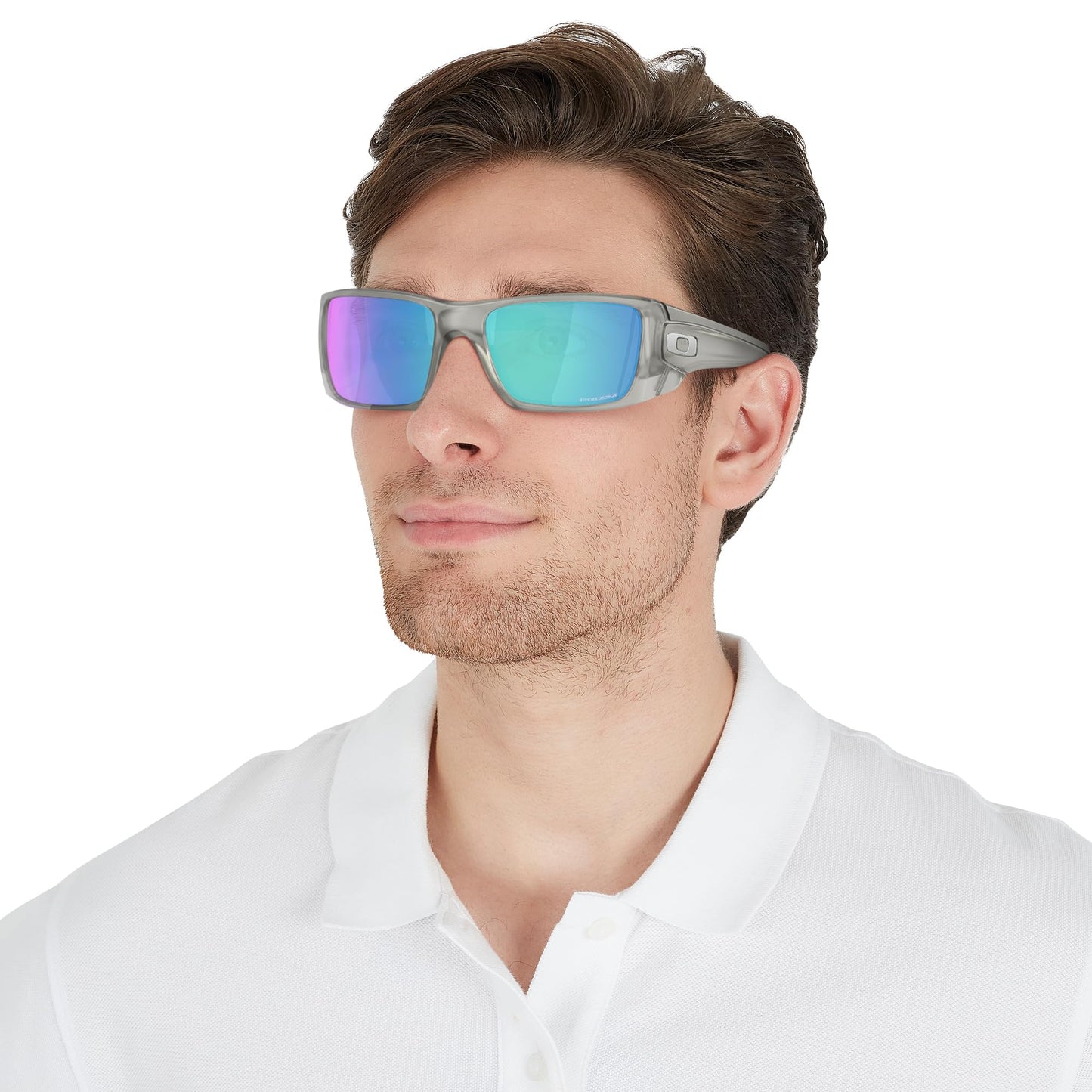 Oakley Sunglasses for Men - OO9096 Fuel Cell Rectangular Sunglasses PRIZM Lenses