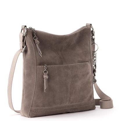 The Sak Lucia Leather Crossbody Purse - Premium Leather Women's Handbag for Everyday & Travel - Cross Body Bag With Zipper