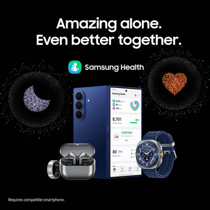 Samsung Galaxy Watch Ultra (2025), Titanium Gray, 47mm, LTE Smartwatch | Titanium Casing, Advanced Sleep Coaching, Running Coach, Energy Score, Heart Rate Tracking, GPS, [US Version, 2 Yr Warranty]