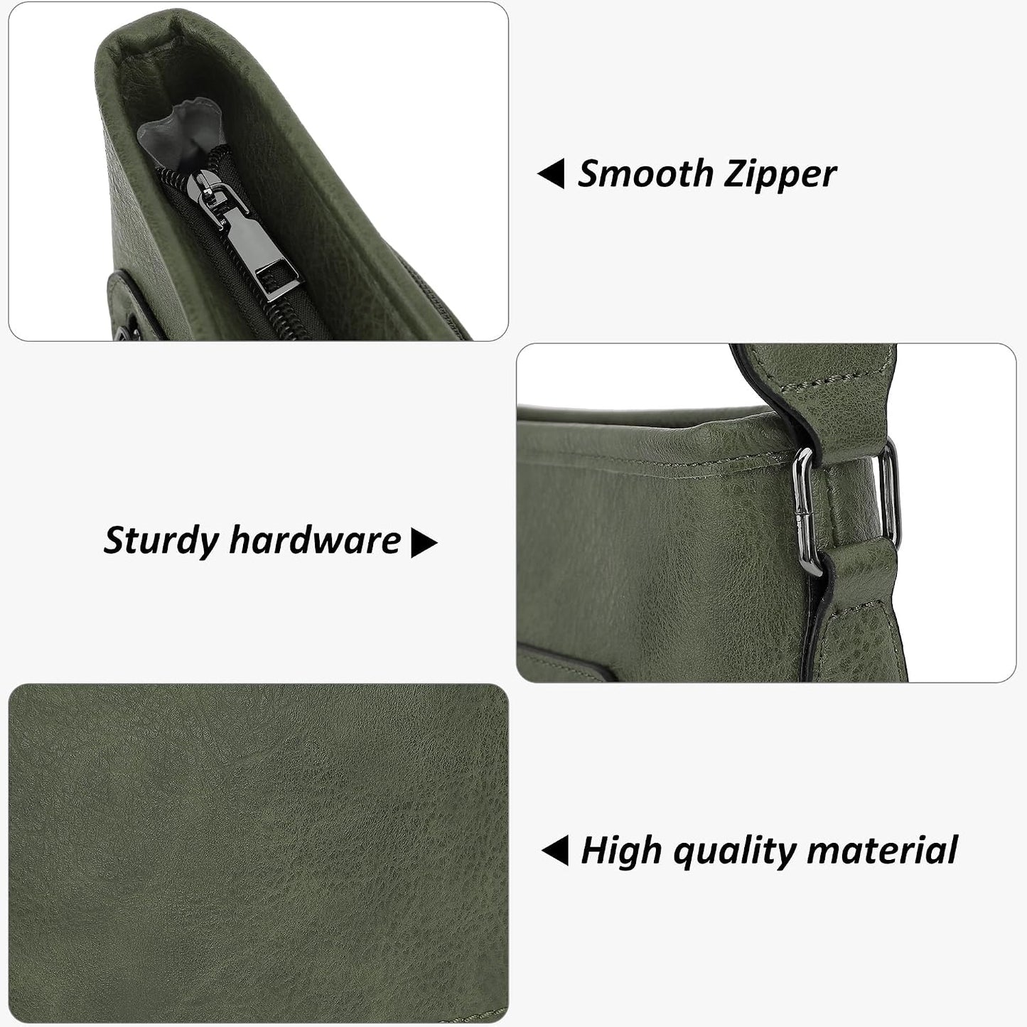 TANTOMI Crossbody Bags for Women Casual Crossbody Purses for Women Travel Shoulder Bag Handbags with Adjustable Strap