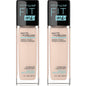 Maybelline Fit Me Matte + Poreless Liquid Oil-Free Foundation Makeup, Mocha, 1 Count (Packaging May Vary)