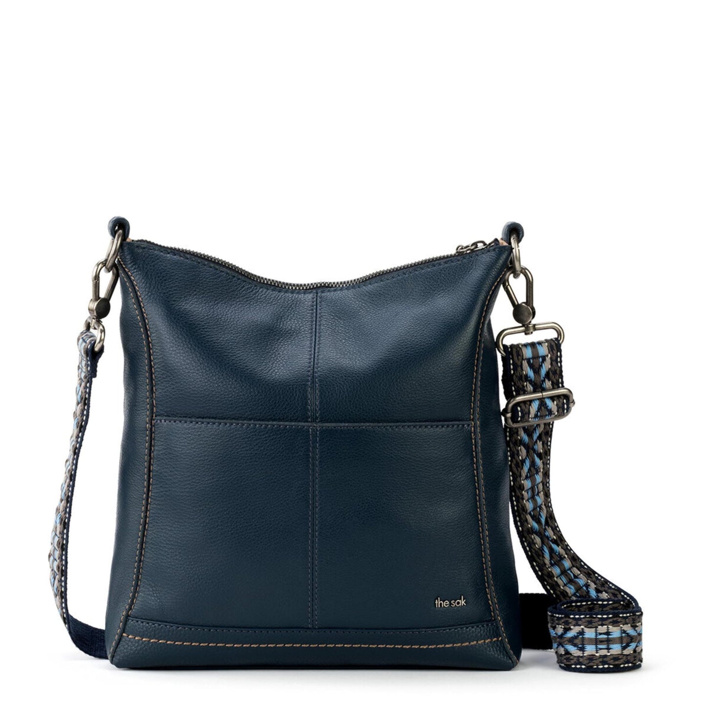 The Sak Lucia Leather Crossbody Purse - Premium Leather Women's Handbag for Everyday & Travel - Cross Body Bag With Zipper