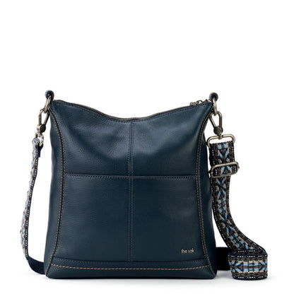 The Sak Lucia Leather Crossbody Purse - Premium Leather Women's Handbag for Everyday & Travel - Cross Body Bag With Zipper