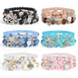 Bohemian Bracelet Sets for Women - 6 Sets Stackable Stretch Bracelets Multi-color Boho Jewelry for Women Hippie Bracelets Dainty Jewelry