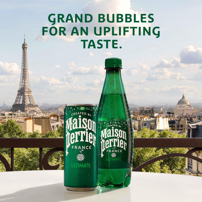 Maison Perrier Ultimate Sparkling Water, 11.15 Fl Oz Cans, 8 Count, 3 Pack