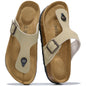 Project Cloud Womens Sandals 100% Genuine Leather Thong Sandals for Women - Memory Foam Insole Women Sandals - Non-Slip Flip Flops for Women - Lightweight Sandals Women Footwear 2026