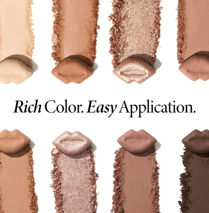 LAURA GELLER NEW YORK The Delectables Timeless Tones Baked Eyeshadow Palette | 14 Pigmented Eyeshadows Blendable Everyday Look