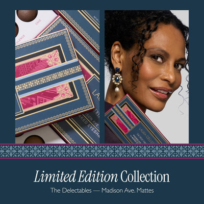 LAURA GELLER NEW YORK The Delectables Timeless Tones Baked Eyeshadow Palette | 14 Pigmented Eyeshadows Blendable Everyday Look