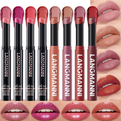 12Pcs Velvet Matte Lipstick Set, Nude to Dark Shades, Long-Lasting,Color A | Highly pigmented matte color, smooth creamy glide, waterproof wear, nude-to-dark tones, ideal for daily makeup or gifting