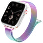 MARGE PLUS Slim Milanese Loop Compatible with Apple Watch Band for women 41mm 40mm 38mm 42mm 46mm 45mm 44mm, Stainless Steel Magnetic Mesh Strap work on iWatch Series 11 10 9 8 7 6 5 4 3 & SE 3 2 1