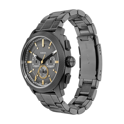 Fossil Men's Watch, Machine Stainless Steel Chronograph Watch for Men