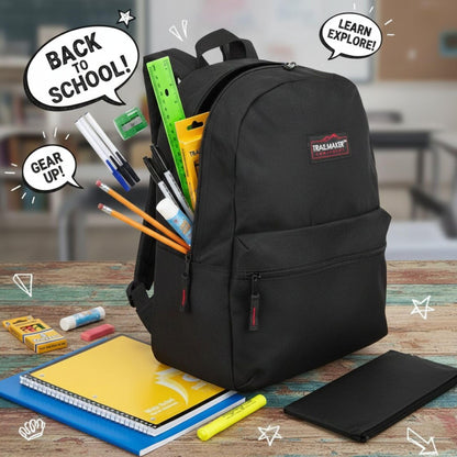 Trailmaker 12 Pack Bulk School Supply Kits | 30 Piece Classroom Supply Sets for Elementary & Middle School | Notebooks, Pencils, Crayons & Essentials | Ideal for Schools, Nonprofits, Charities & Donation Programs