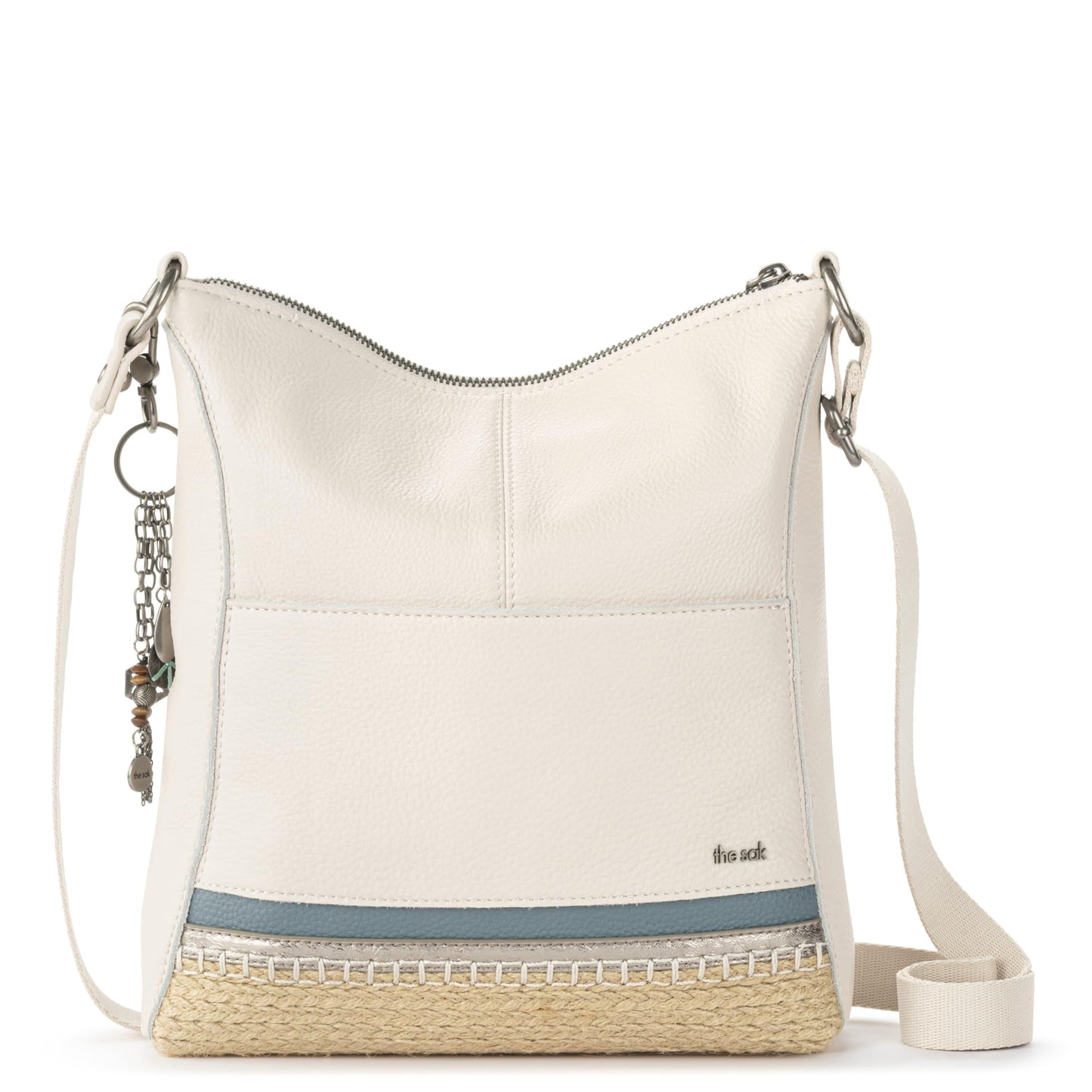 The Sak Lucia Leather Crossbody Purse - Premium Leather Women's Handbag for Everyday & Travel - Cross Body Bag With Zipper