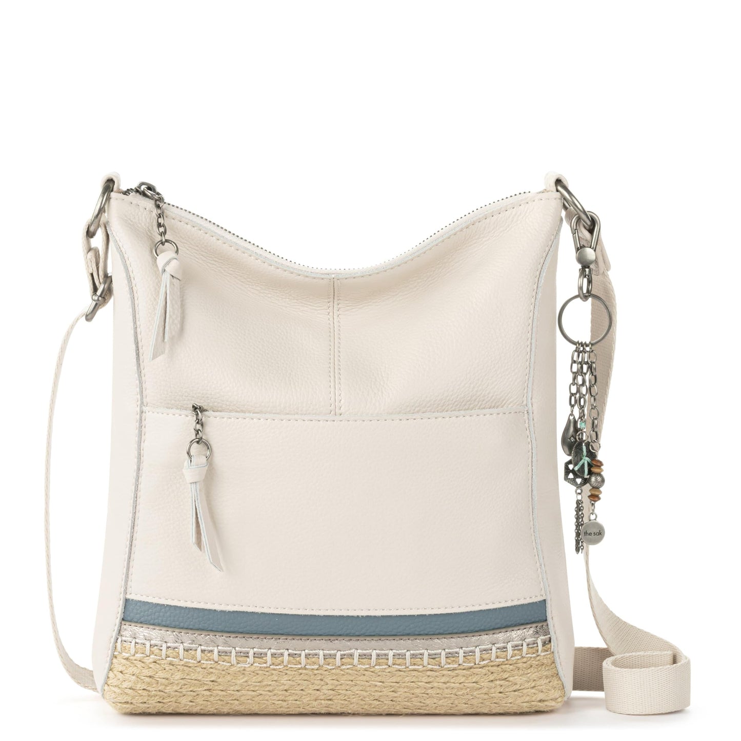 The Sak Lucia Leather Crossbody Purse - Premium Leather Women's Handbag for Everyday & Travel - Cross Body Bag With Zipper