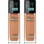Maybelline Fit Me Matte + Poreless Liquid Oil-Free Foundation Makeup, Mocha, 1 Count (Packaging May Vary)