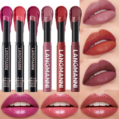 12Pcs Velvet Matte Lipstick Set, Nude to Dark Shades, Long-Lasting,Color A | Highly pigmented matte color, smooth creamy glide, waterproof wear, nude-to-dark tones, ideal for daily makeup or gifting