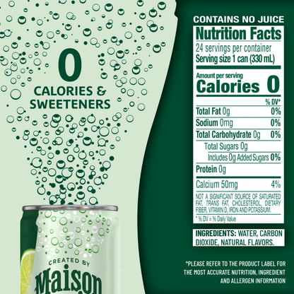 Maison Perrier Ultimate Sparkling Water, 11.15 Fl Oz Cans, 8 Count, 3 Pack