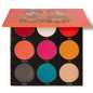 Juvia's Place Palette The Warrior - Warm Golds, Browns & Bronzes, Shades of 9, Warm and Neutral Palette, Pigmented Makeup Palette Eye Color & Shine