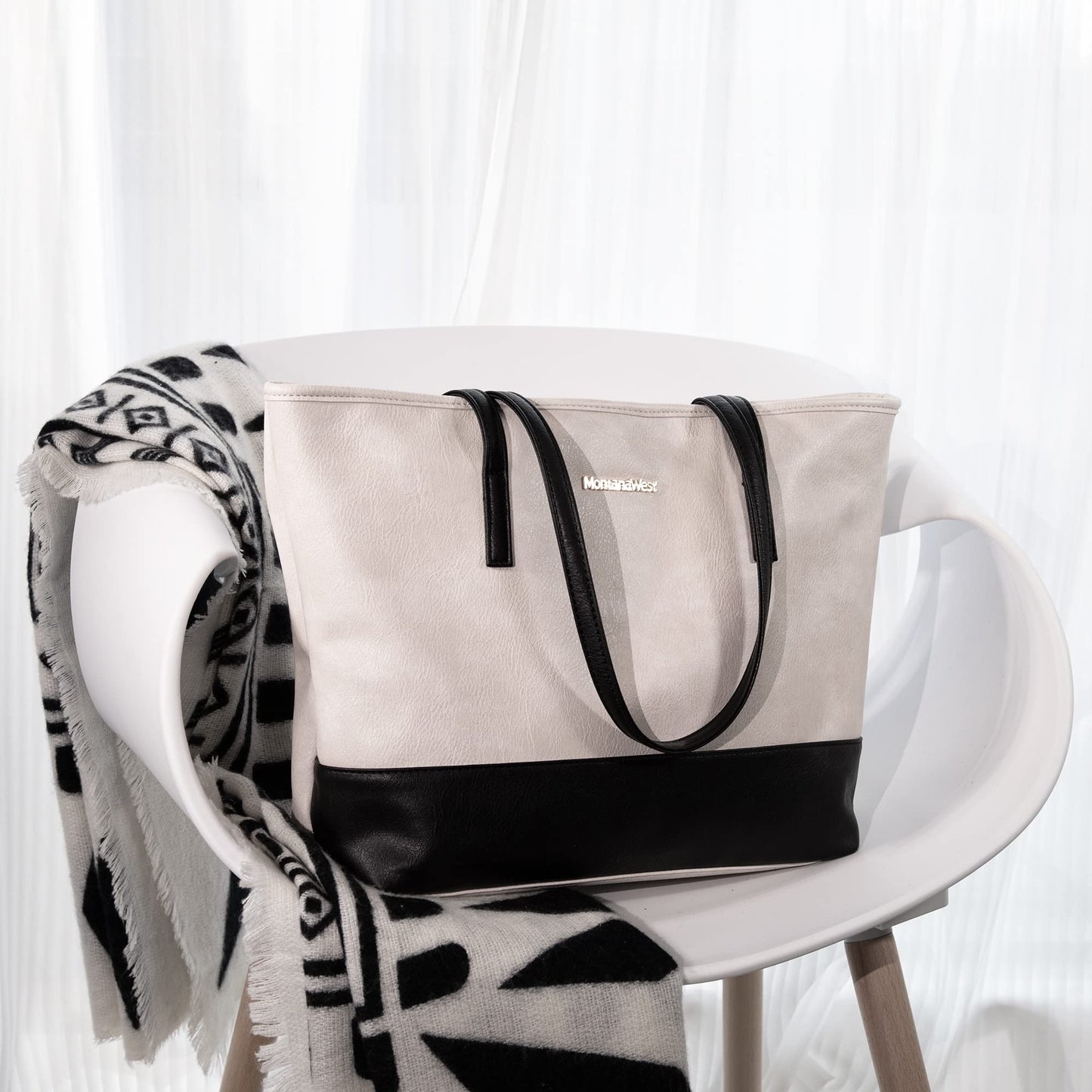 Montana West City Tote Bags Purses and Handbags for Women Causal Bag