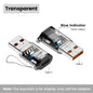 Olaf 120W Type C To USB A OTG Adapter USB 3.2 to Type C Fast Charging Connector For iPhone 15 16 Macbook iPad Huawei P60Xiaomi
