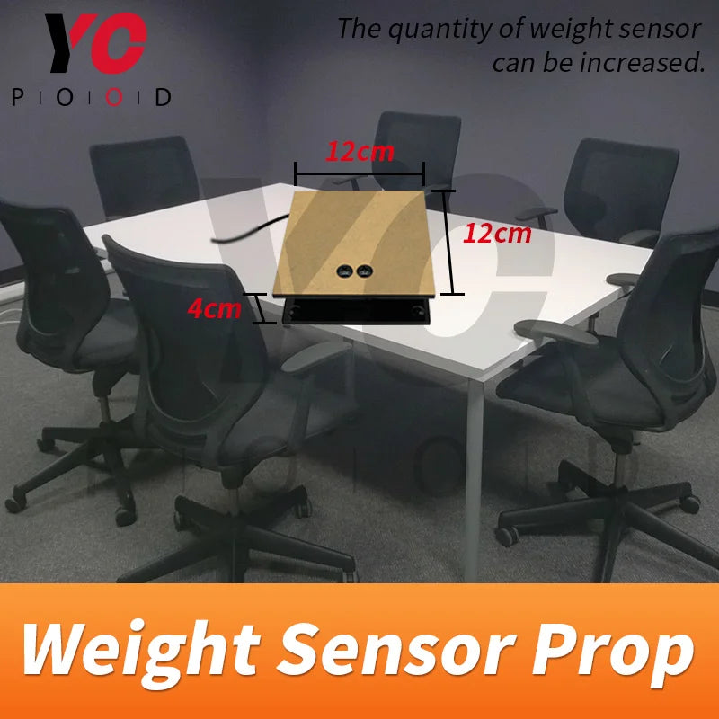 Weight Sensor Prop Escape Room Puzzle Put the object with correct weight on the sensor to open lock secret chamber room YOPOOD