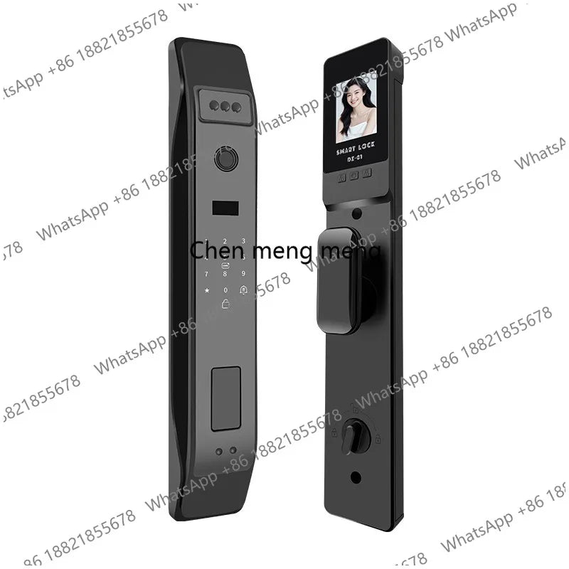 Fully automatic, fingerprint, anti-theft door password lock, household electronic smart lock, video intercom