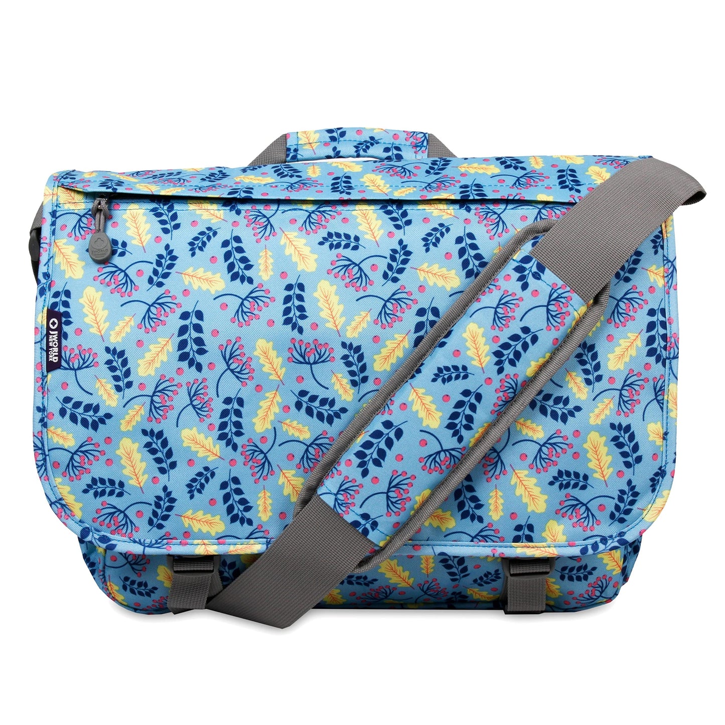 J World New York Thomas Laptop Messenger Bag for Women & Men. Kids Computer Bookbag