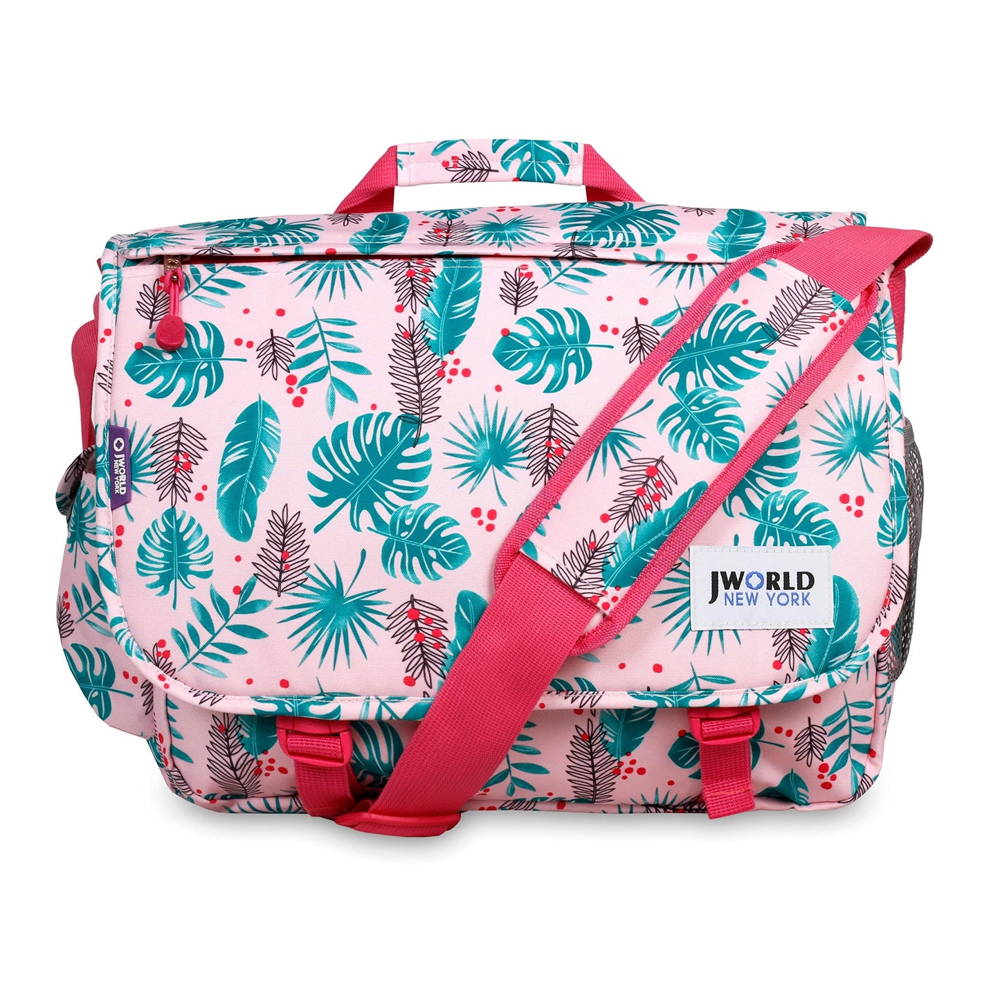 J World New York Thomas Laptop Messenger Bag for Women & Men. Kids Computer Bookbag