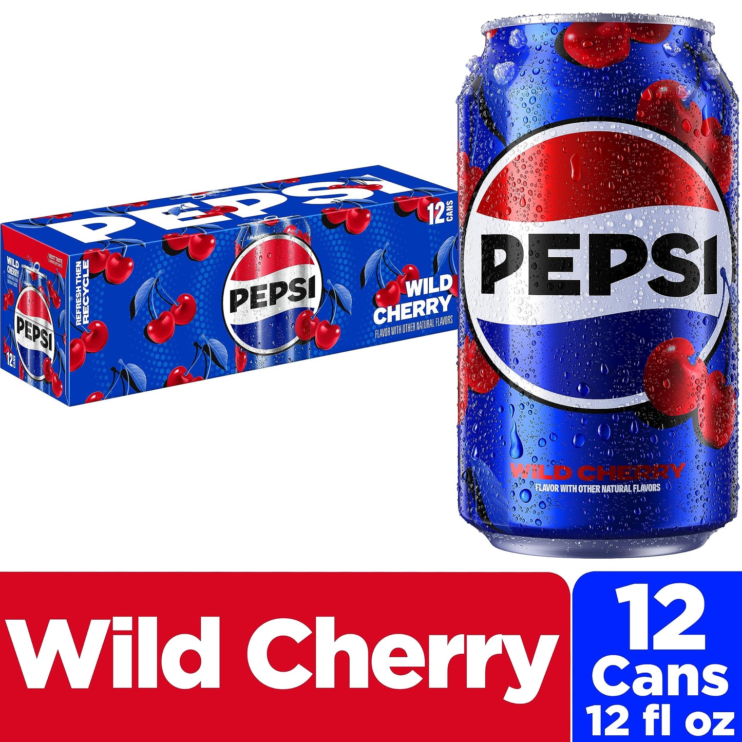 Pepsi Soda, 7.5 Ounce Mini Cans, (10 Pack) (Packaging May Vary)
