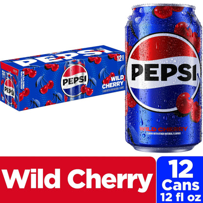Pepsi Soda, 7.5 Ounce Mini Cans, (10 Pack) (Packaging May Vary)