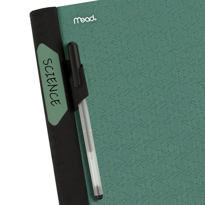 Five Star Advance Spiral Notebook + Study App, 5 Subject, College Ruled Paper, 8-1/2" x 11", 200 Sheets, Spiral Guard, Movable Tabbed Dividers, Black (73144)